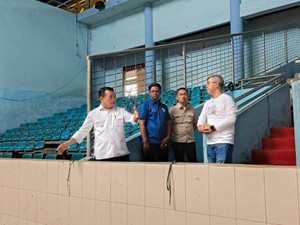 Al Haris Bakal Renovasi Besar-besaran GOR Jambi