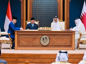 Prabowo Ungkap Emir Qatar Akan Investasi di Danantara