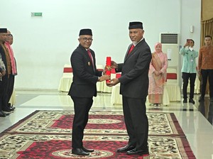 Edi Dharma Dilantik Lagi Jadi Pjs Bupati Pasaman, Hanya Akan Bertugas 6 Hari