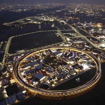 Intip Bangunan Struktur Kayu Terbesar Dunia di World Expo Osaka 2025