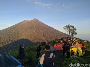 Viral Pendaki Diusir dari Camping Ground Gunung Rinjani