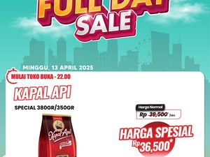 Kopi Hitam Harganya Murah Nih di Transmart Full Day Sale