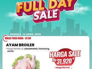 Ayam Broiler Murah Meriah di Transmart Full Day Sale!