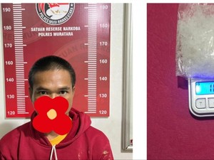 Polisi Tangkap Pengedar Narkoba di Muratara, Rekannya Buron