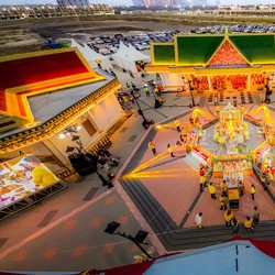 Dorong Perdamaian, PIK Sambut Perjalanan Spiritual Thudong 38 Bhikkhu