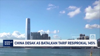 Video: China Desak AS Batalkan Tarif Resiprokal 145%
