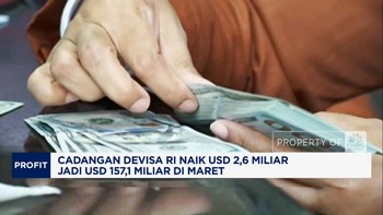 Video: Cadangan Devisa RI Naik Jadi USD 157,1 Miliar di Maret 2025