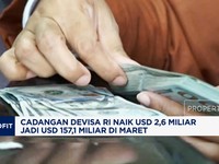 Video: Cadangan Devisa RI Naik Jadi USD 157,1 Miliar di Maret 2025