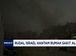 Video: Rudal Israel Hantam Rumah Sakit Al-Ahli di Gaza