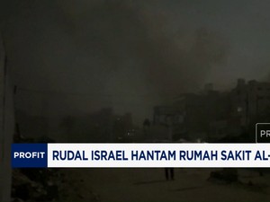 Video: Rudal Israel Hantam Rumah Sakit Al-Ahli di Gaza