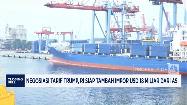 Video: Negosiasi Tarif Trump, RI Siap Tambah Impor dari AS
