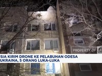 Video: Rusia Kirim Drone ke Pelabuhan Odesa di Ukraina