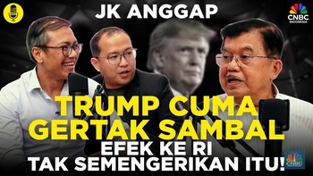 (Part 1) JK Anggap Trump Cuma Gertak Sambal, Efeknya Tak Sengeri Itu!