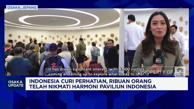 Curi Perhatian, Ribuan Orang Nikmati Harmoni Paviliun Indonesia