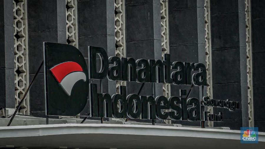 Danantara Indonesia. (CNBC Indonesia/Faisal Rahman)