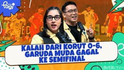 Kalah dari Korut 0-6, Garuda Muda Gagal ke Semifinal