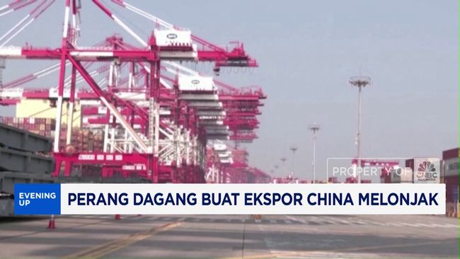 Video: Ekspor China Melonjak Akibat Perang Dagang