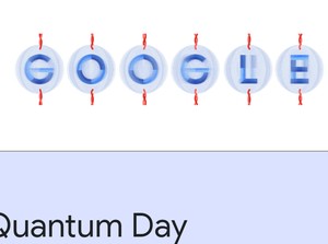 Google Doodle 14 April 2025 Peringati Hari Quantum Sedunia, Berikut Informasinya