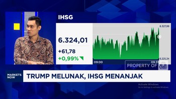 Video: IHSG Menanjak ke Level 6.300-an, Efek Trump Melunak?