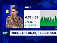 Video: IHSG Menanjak ke Level 6.300-an, Efek Trump Melunak?