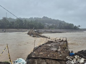 DPRD Soroti Perencanaan Jembatan Darurat yang Roboh di Sukabumi