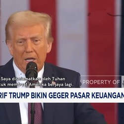 Video: Kebijakan Tarif Trump Bikin Geger Pasar Keuangan RI