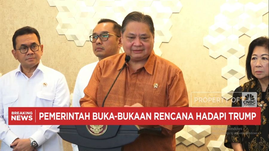 Menko Airlangga: RI Kirim Tim Negosiasi Tarif Impor Trump ke Washington (CNBC Indonesia TV)