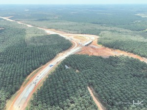 Tol Betung-Jambi Seksi IV Sudah 80%, Ditarget Rampung 2026
