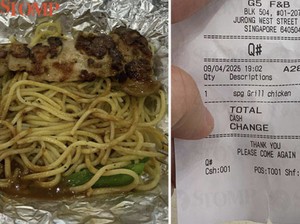 Pesan Spaghetti Ayam Panggang Rp 88 Ribu, Porsi Ayamnya Mungil