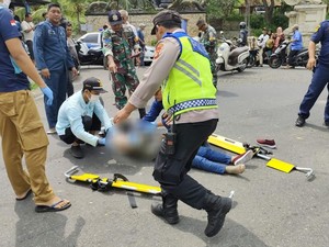 Lagi, Pemotor Tewas Tabrak Truk di Jalan Denpasar-Gilimanuk