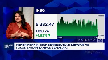 Video: RI Kirim Tim Negosiasi ke AS, IHSG Melejit Lebih Dari 1%