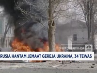 Video: Rudal Rusia Hantam Jemaat Gereja Ukraina, 34 Tewas