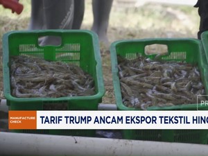 Video: Tarif Trump Ancam Ekspor Tekstil Hingga Udang RI