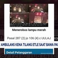 Video: Ambulans Kena Tilang Etle Saat Bawa Pasien Darurat