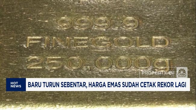 Video: Harga Emas Cetak Rekor Lagi-ECommerce China Dilarang Masuk RI