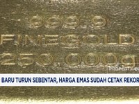 Video: Harga Emas Cetak Rekor Lagi-ECommerce China Dilarang Masuk RI