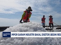 Video: Impor Garam Industri Bakal Disetop, Begini Respon Pengusaha
