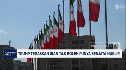 Video: Trump Tegaskan Iran Dilarang Punya Senjata Nuklir