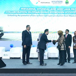 Pertamina, Hyundai, dan Pemprov Jabar Kembangkan Proyek Hidrogen