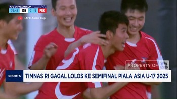 Video: Piala Asia U-17: Indonesia Tersingkir Usai Dibekuk Korut 0-6