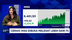 Video: IHSG Melesat Lebih Dari 1%, Kokoh di level 6.400-an