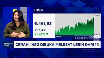 Video: IHSG Melesat Lebih Dari 1%, Kokoh di level 6.400-an