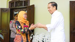 Ini yang Dibahas Gubernur Khofifah Saat Bertemu dengan Jokowi