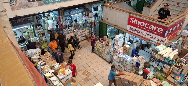 Penampakan terbaru Pasar Pramuka, Selasa (15/4/2025). (CNBC Indonesia/Chandra Dwi) Penampakan terbaru Pasar Pramuka, Selasa (15/4/2025). (CNBC Indonesia/Chandra Dwi)