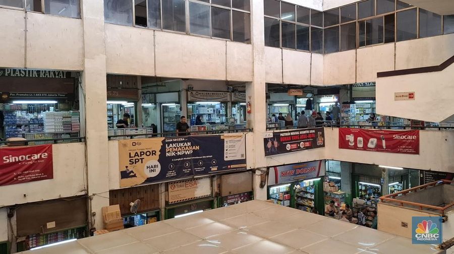 Penampakan terbaru Pasar Pramuka, Selasa (15/4/2025). (²©²ÊÍøÕ¾/Chandra Dwi)