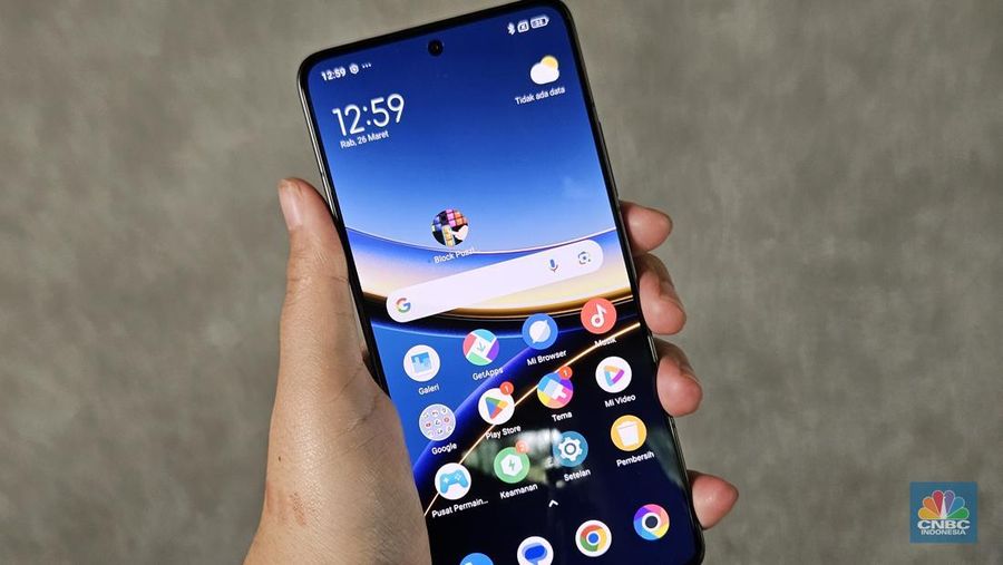 Poco meluncurkan duo ponsel flagship terbaru dari jajaran F Series besutannya, F7 Ultra dan F7 Pro, ke Indonesia. (վ/Intan Rakhmayanti Dewi)