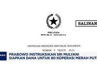 Video: Prabowo Minta Srimul Siapkan Dana 80 Ribu Kopdes Merah Putih