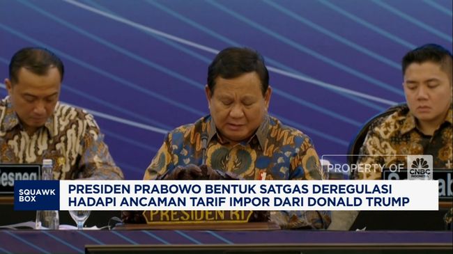Video: Prabowo Bentuk Satgas Deregulasi Hadapi Ancaman Tarif Impor
