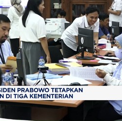 Video: Presiden Prabowo Tetapkan Tukin di 3 Kementerian Ini