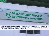 Roadmap Hidrogen Nasional Dirilis, Bahlil Harap Dilirik Investor